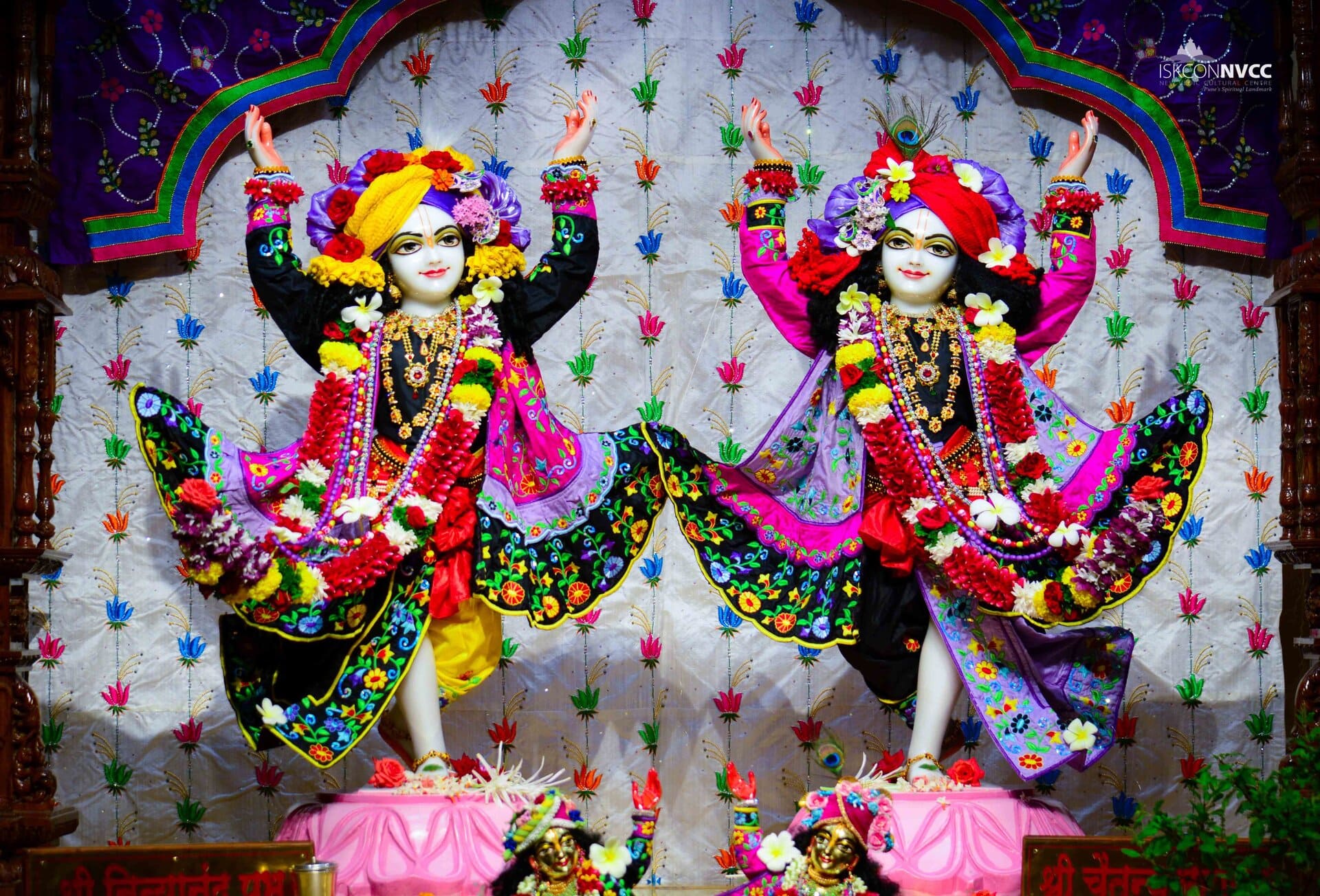 Iskcon Pune (Official)  Hare krishna, Krishna wallpaper, Krishna